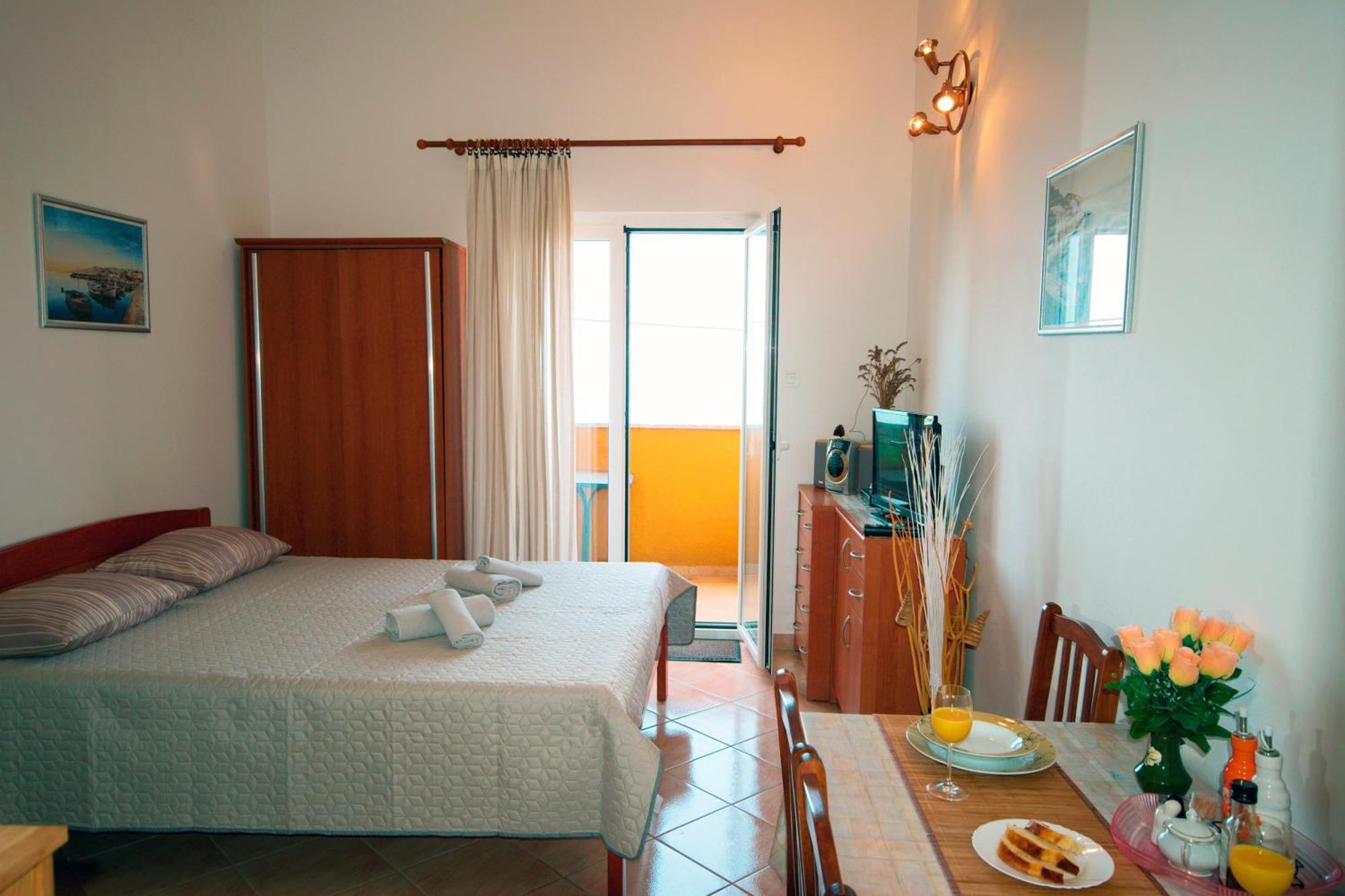 Studio Apartman Stara Baska Stara Baška Exterior foto
